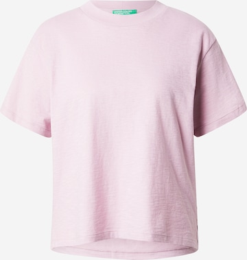 UNITED COLORS OF BENETTON T-shirt i lila: framsida