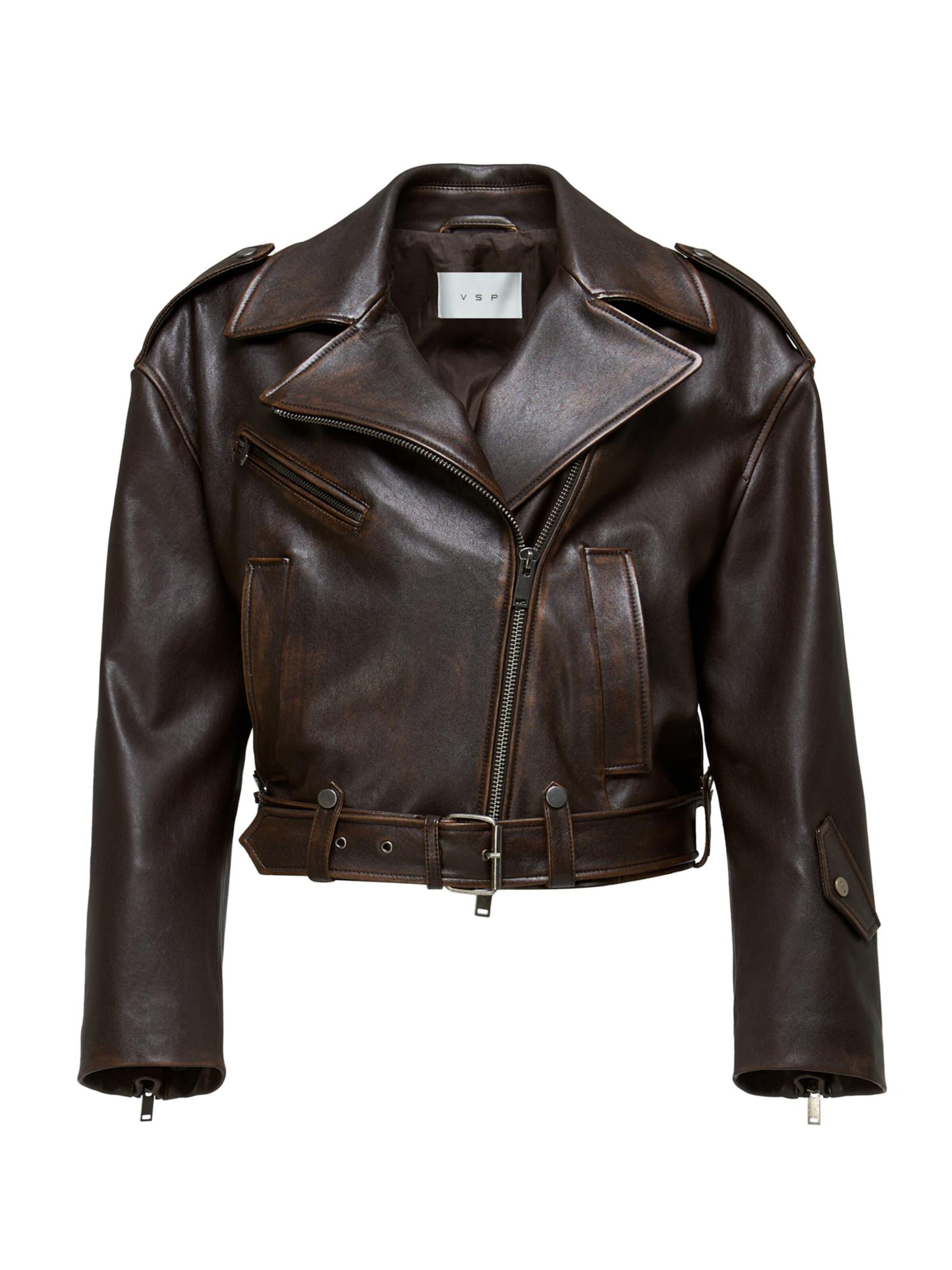 Veste d’hiver 'Anya' V S P en marron : devant
