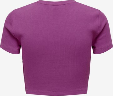 T-shirt 'FREJA' ONLY en violet