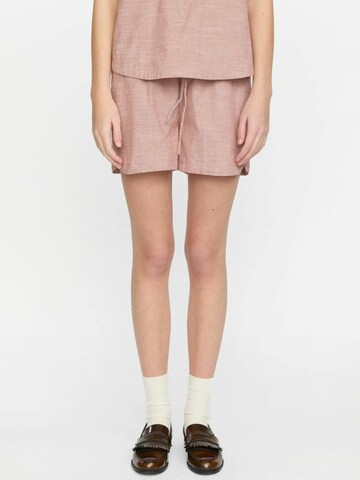 Soft Rebels Regular Shorts 'Ebbi' in Braun: Vorderseite
