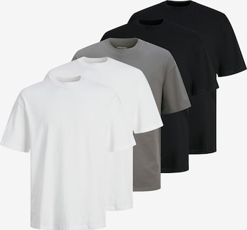 T-Shirt 'JJHugo' JACK & JONES en gris : devant