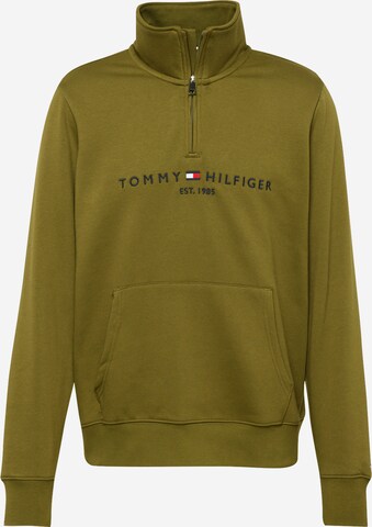 TOMMY HILFIGER Sweatshirt in Green: front