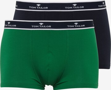 Boxers TOM TAILOR en vert : devant