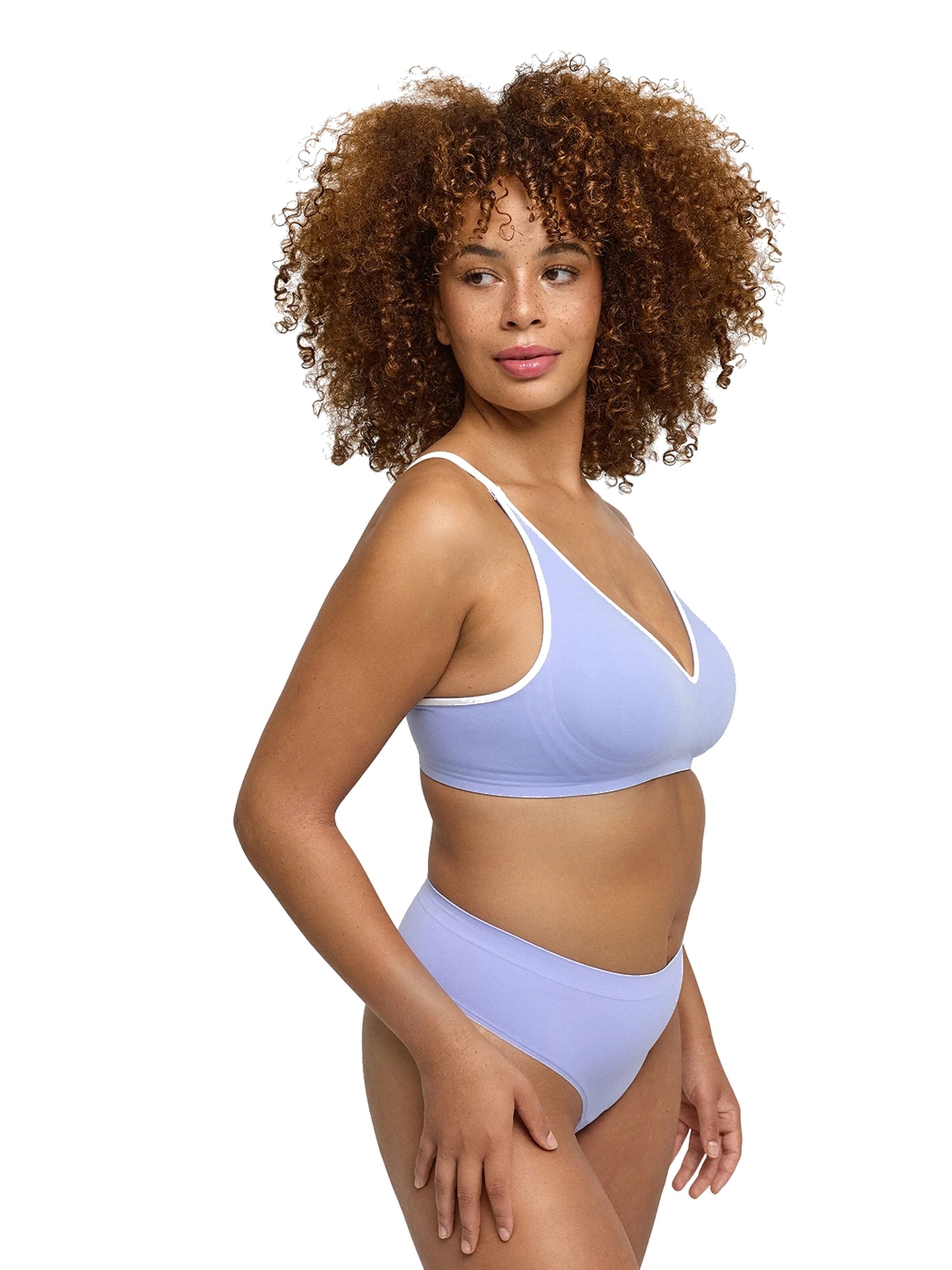 Push-up Soutien-gorge 'Lined Comfort Push-Up BH' cfab (formerly creamy fabrics) en violet
