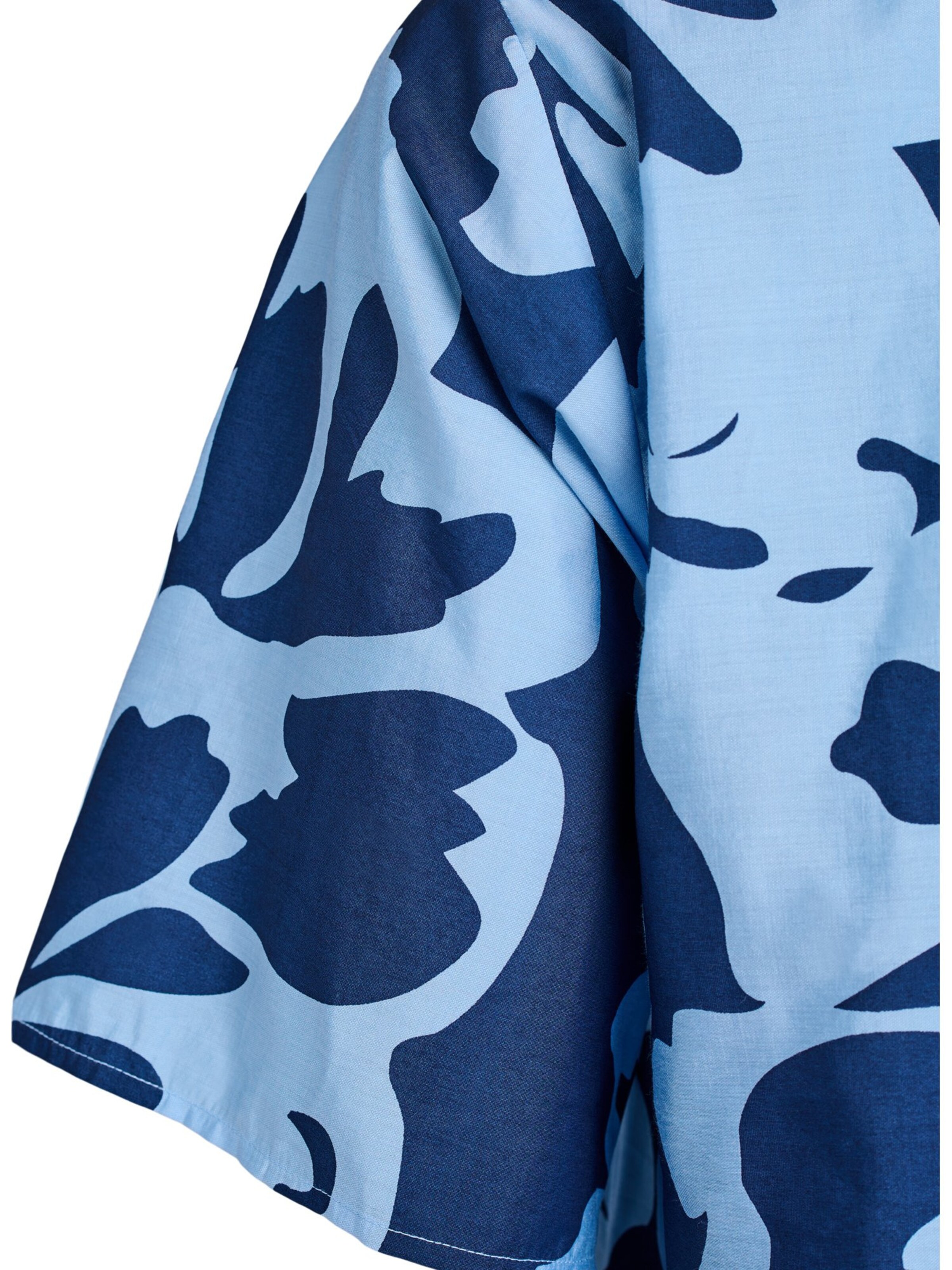 Zizzi Bluse 'Eclaru' in Blau