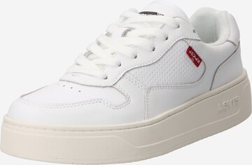 LEVI'S ® - Zapatillas deportivas bajas 'GLIDE' en blanco: frente