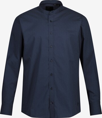 JP1880 Comfort fit Button Up Shirt in Blue: front