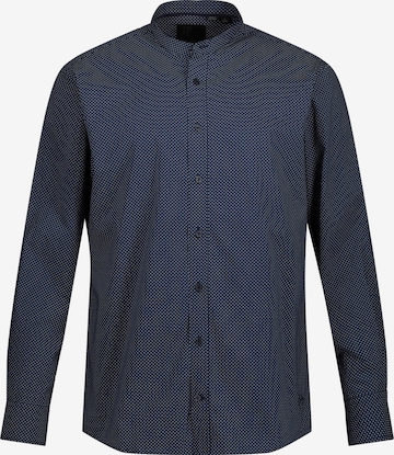 JP1880 Comfort fit Button Up Shirt in Blue: front