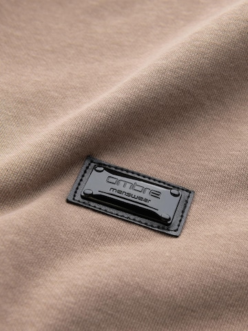 Ombre Sweatshirt 'OM-SSNZ-0136' in Beige