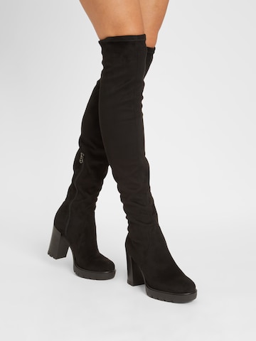 TAMARIS Over the Knee Boots in Black: front