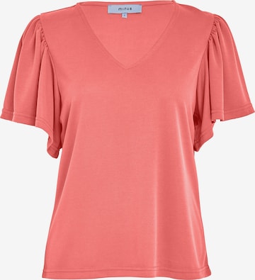 minus Shirt 'Rianne' in Rood: voorkant