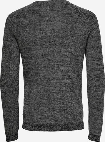 Only & Sons Pullover in Grau