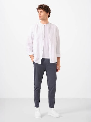 Tommy Life - Regular Calças chino em cinzento