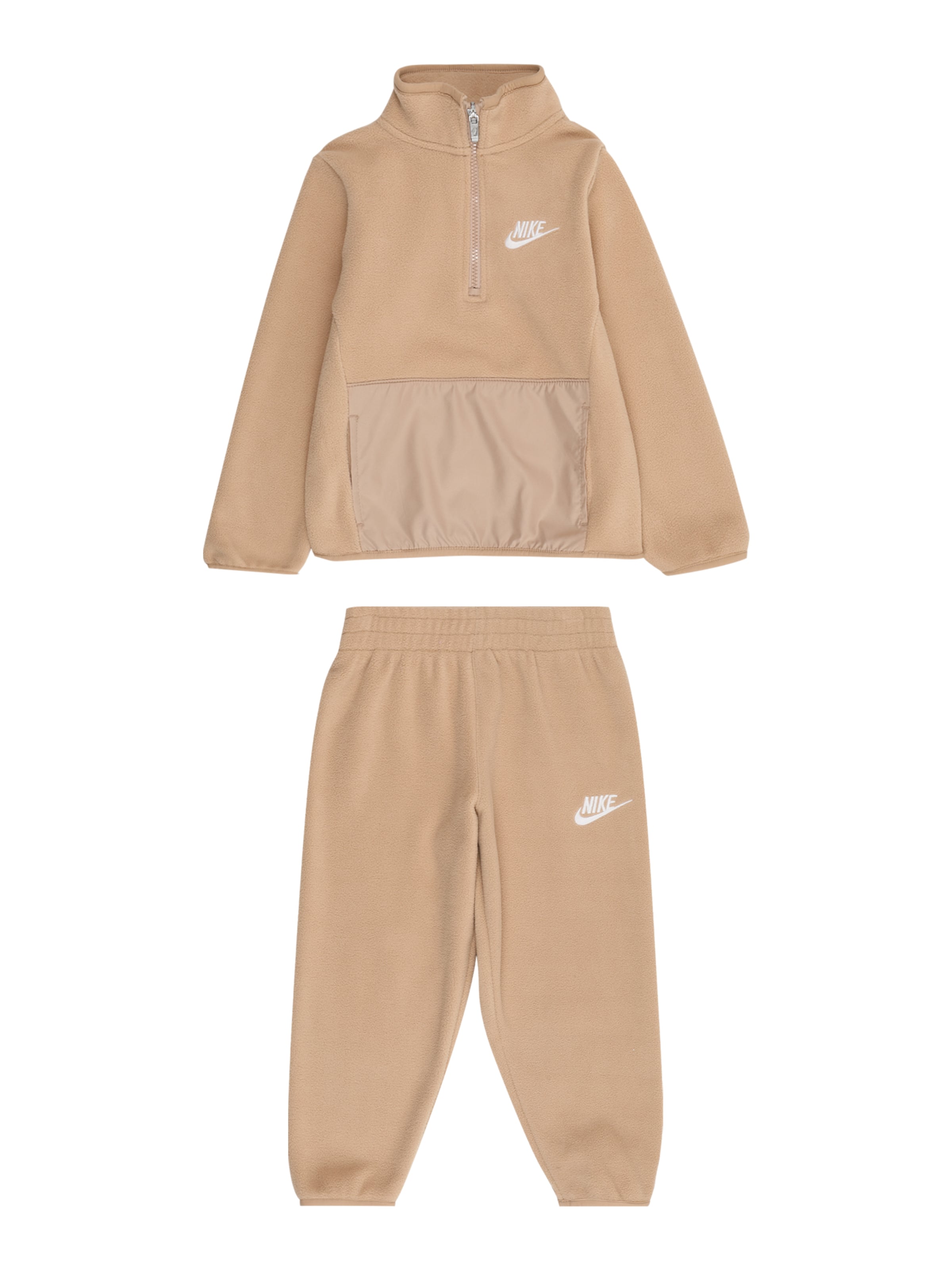 Nike Sportswear Träningsoverall 'ESSENT' i brun: framsida