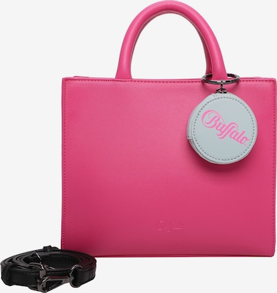 BUFFALO Handtasche in pastellblau / pink / schwarz, Produktansicht