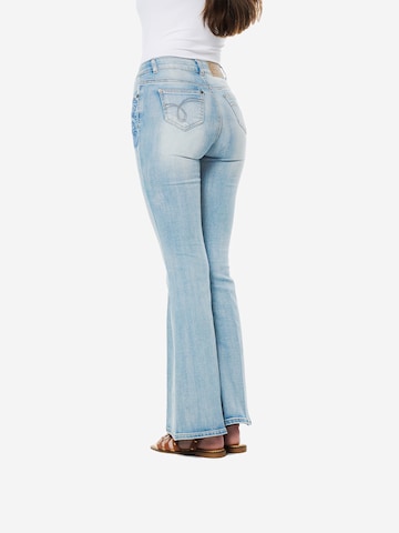 évasé Jean KOROSHI en bleu