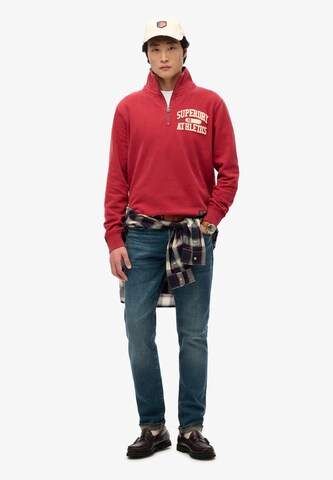 Superdry & Co Суичър 'Vintage Athletic' в червено