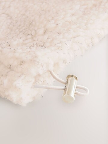 self. Fleece jacket in Beige