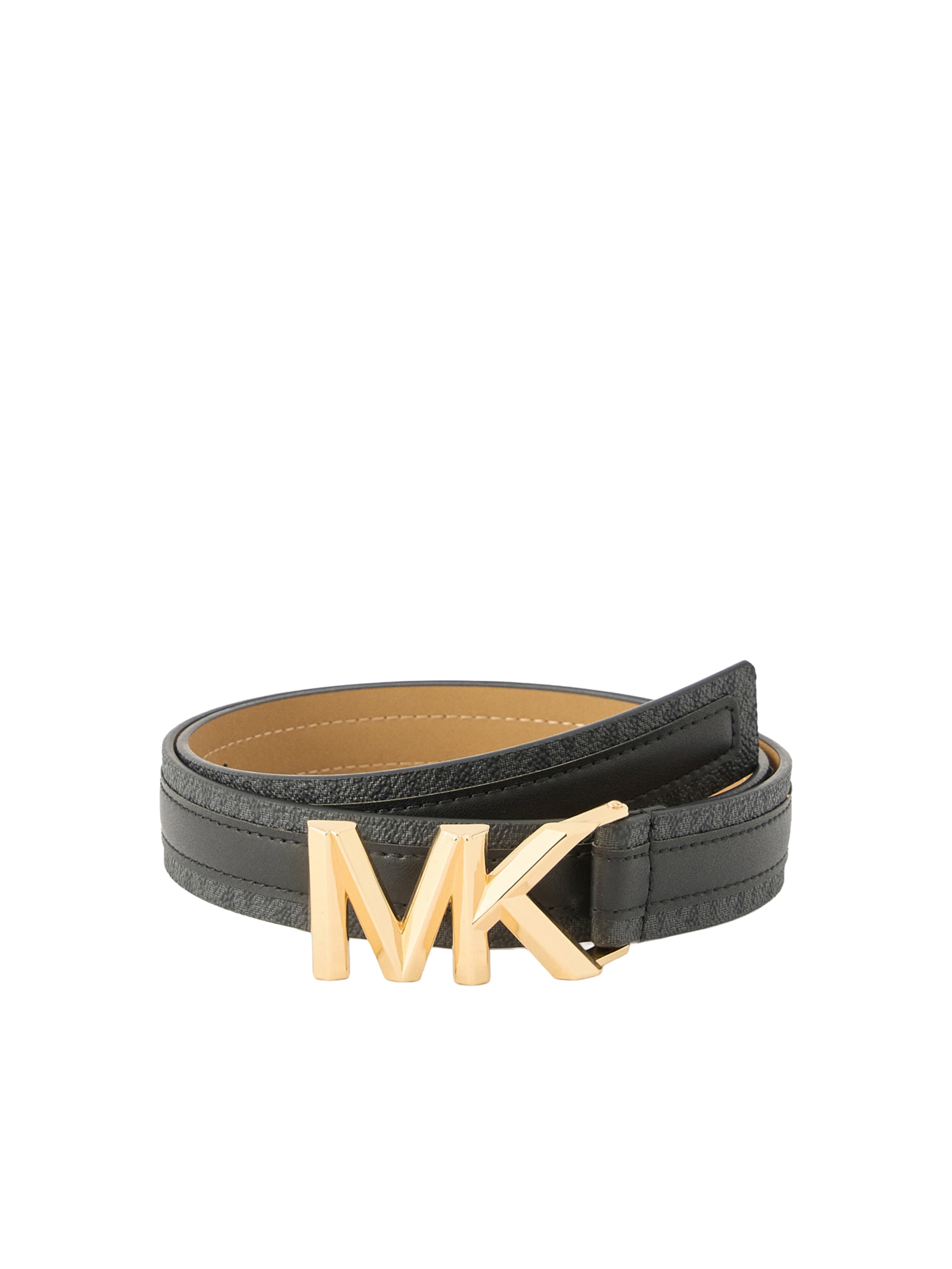 MICHAEL Michael Kors Belt in Gold / Black, Item view