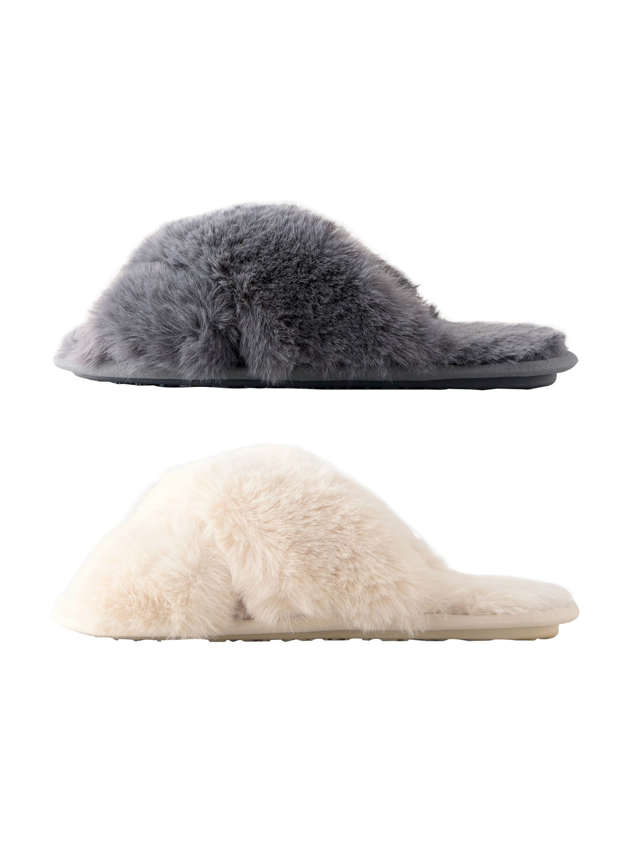 Next Slipper in Beige: front