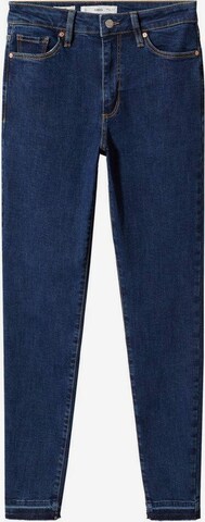 MANGO Skinny Jeans 'Newanne' in Blauw: voorkant