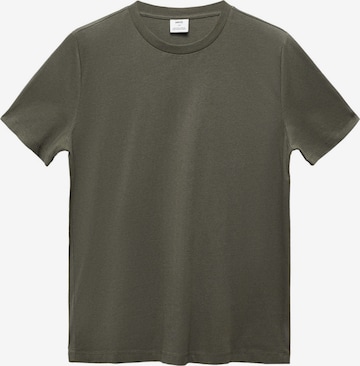 MANGO MAN T-Shirt 'CHERLO' in Grün: predná strana