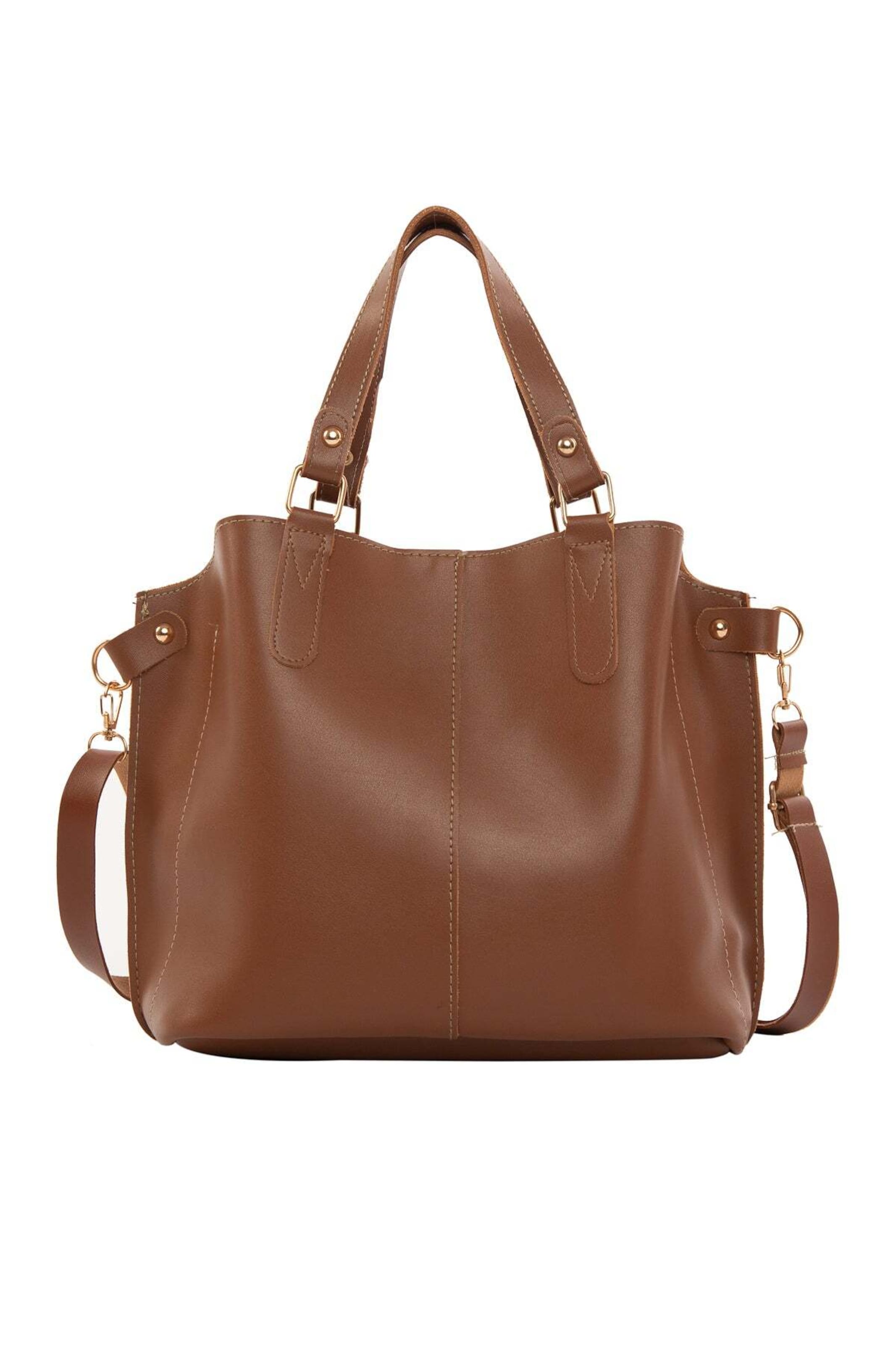 Bagmori Skuldertaske i brun: forside