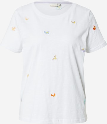 NÜMPH Shirt 'DELPHI' in Wit: voorkant