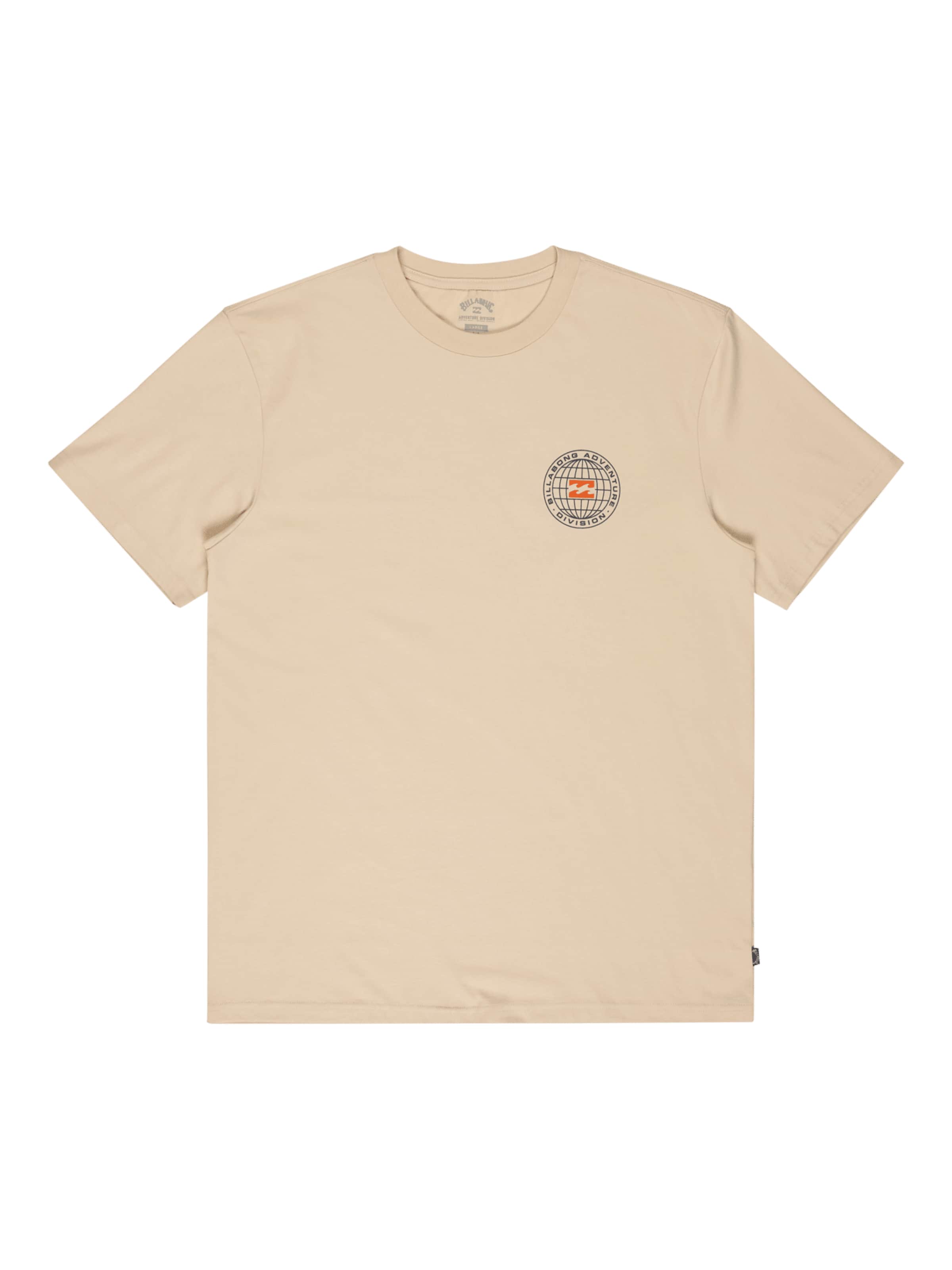 BILLABONG T-shirt 'Rockies' i beige: framsida