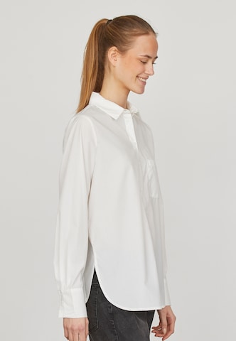 SISTERS POINT - Blusa 'VIARRA' en blanco: frente