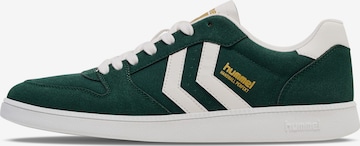 Hummel Athletic Shoes in Green: front