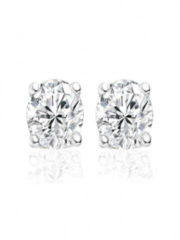 Fiocco Jewelry Ohrringe 'Giselle'‌ in Silber: Vorderseite