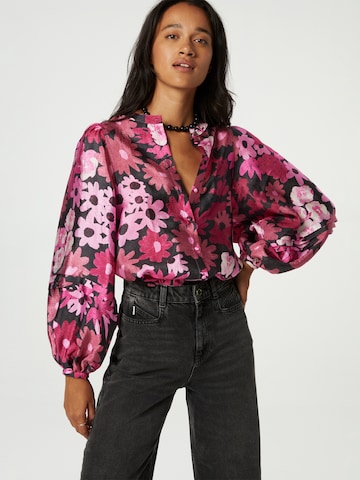 Fabienne Chapot Blouse 'Hollie Cato' in Roze: voorkant