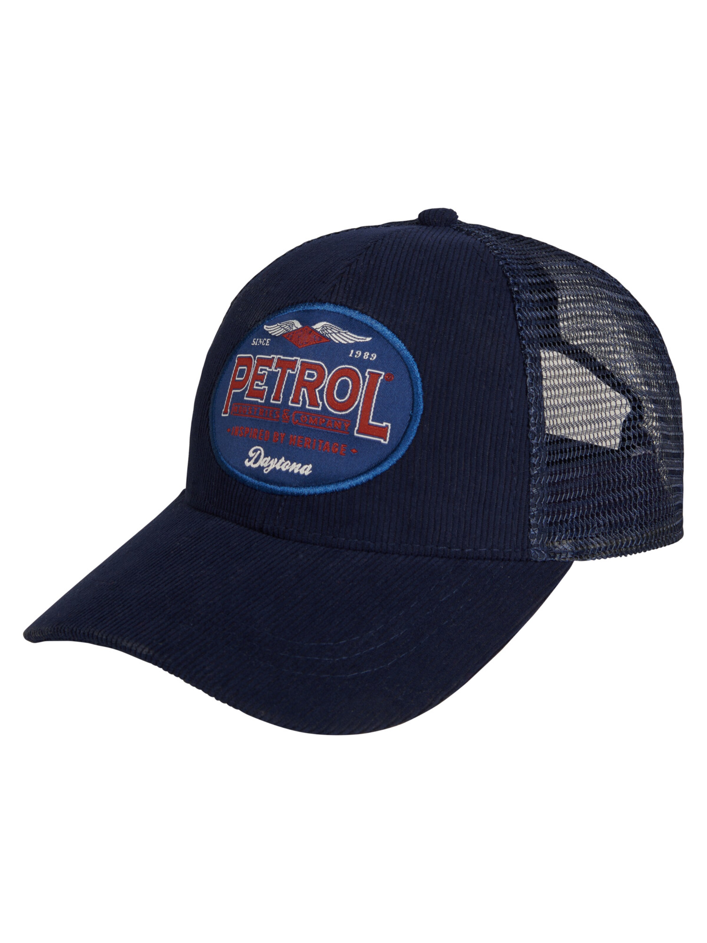 Petrol Industries Cap in Blue: front