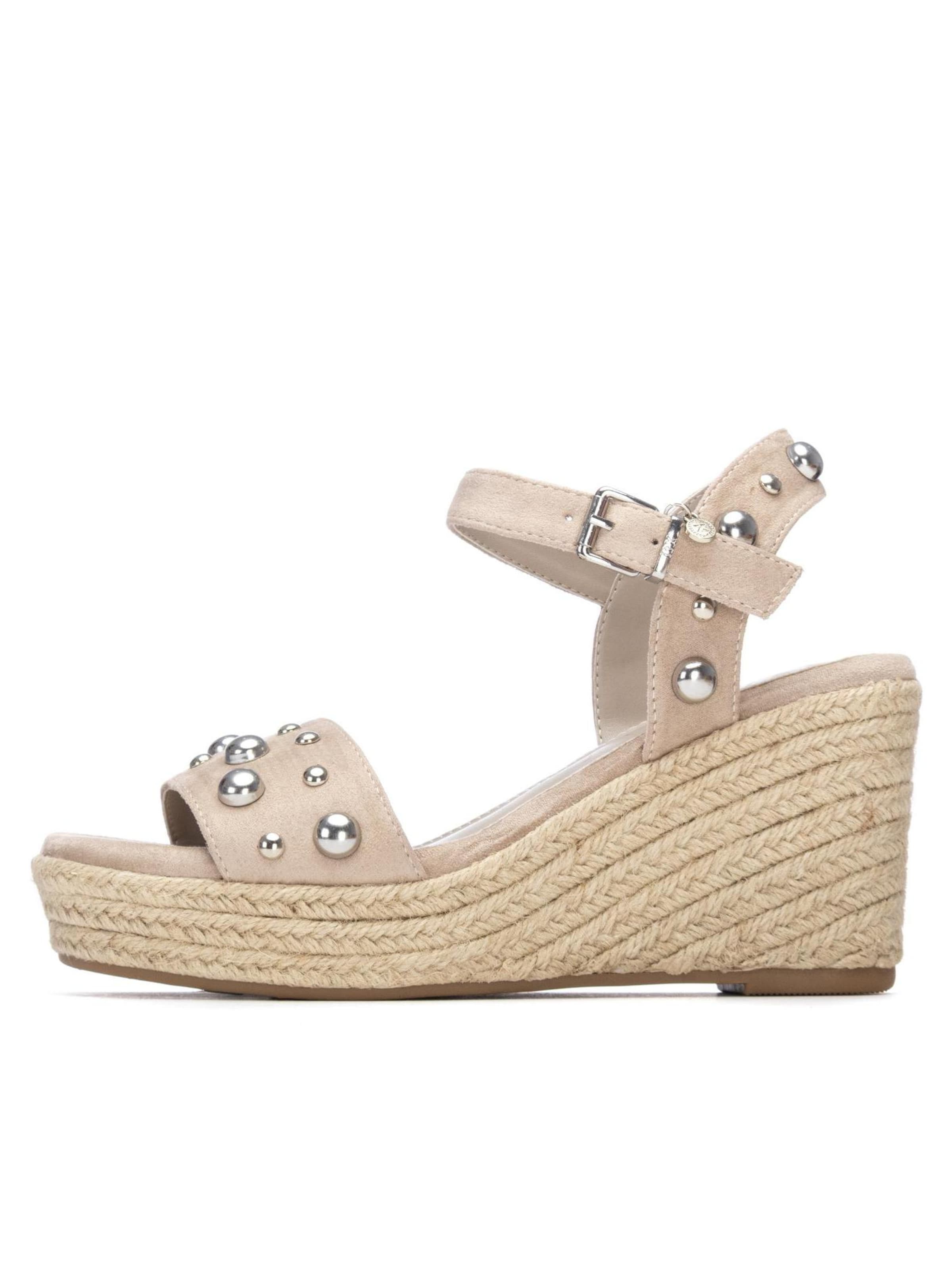 Xti - Sandalias en beige: frente