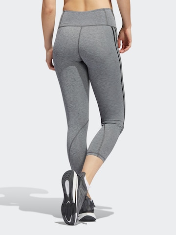 Skinny Pantalon de sport 'Optime Train Icons' ADIDAS SPORTSWEAR en gris