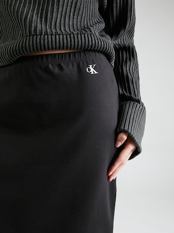 Calvin Klein Jeans Sukňa - Čierna