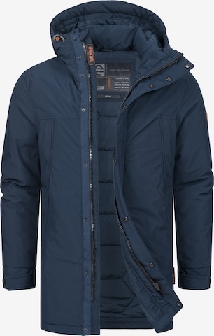 INDICODE JEANS Winter Jacket 'INBenyot' in Blue: front