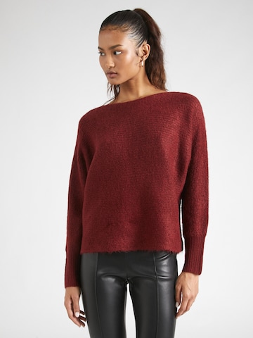 Pull-over 'Daniella' ONLY en rouge : devant