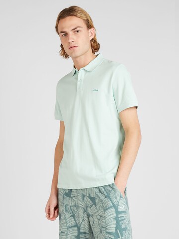 s.Oliver Poloshirt in Grün: predná strana