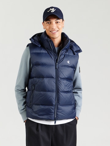 Vestă de la Calvin Klein Jeans pe albastru: față