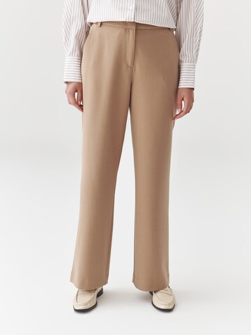 Loosefit Pantalon 'Tiaro' TATUUM en beige : devant