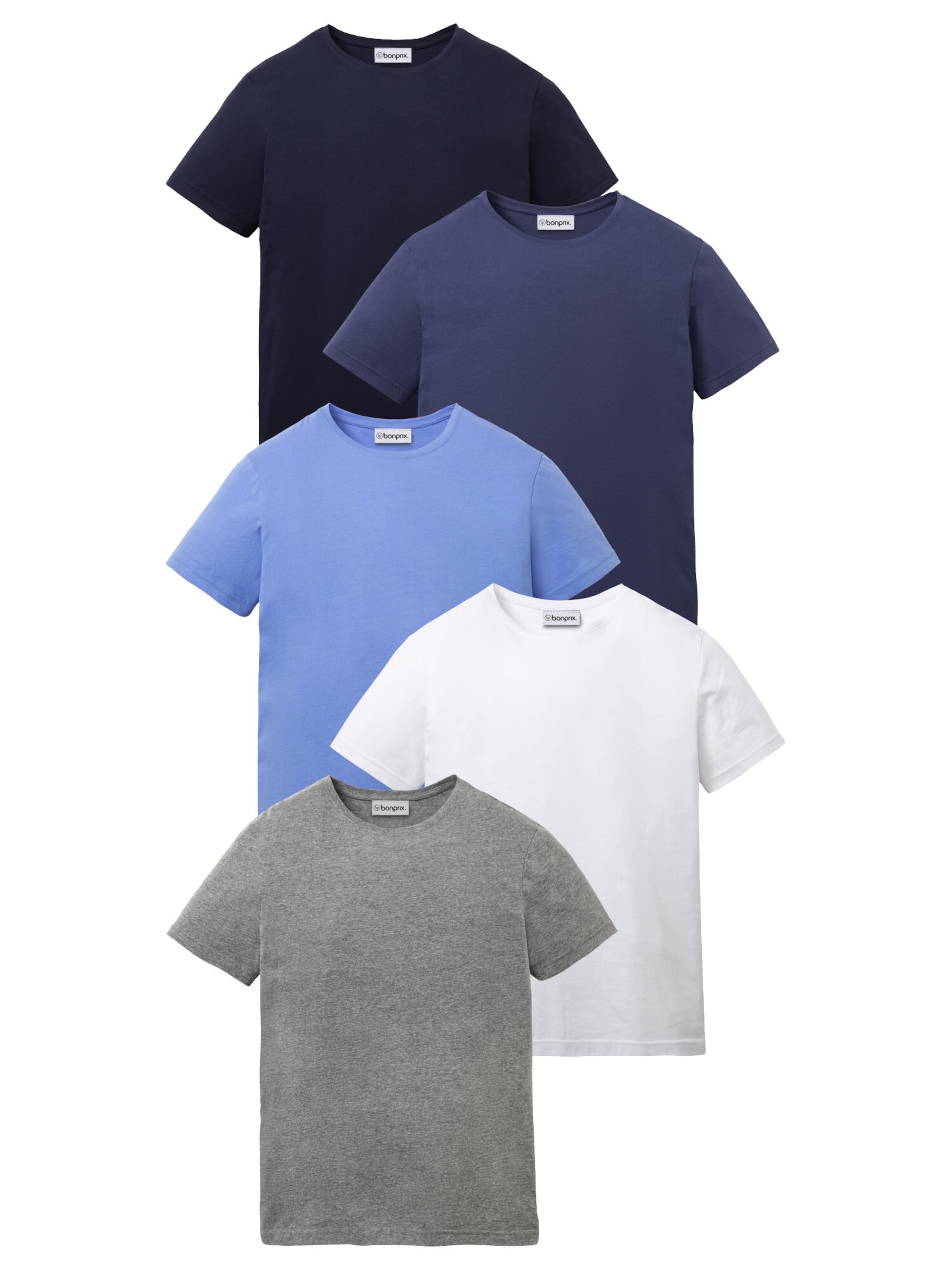 bonprix T-Shirt in Blau: Vorderseite