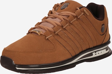 Baskets basses 'Rinzler' K-SWISS en marron : devant