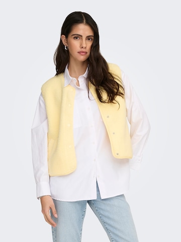 JDY Γιλέκο 'JDYSIMINA' σε κίτρινο: μπροστά