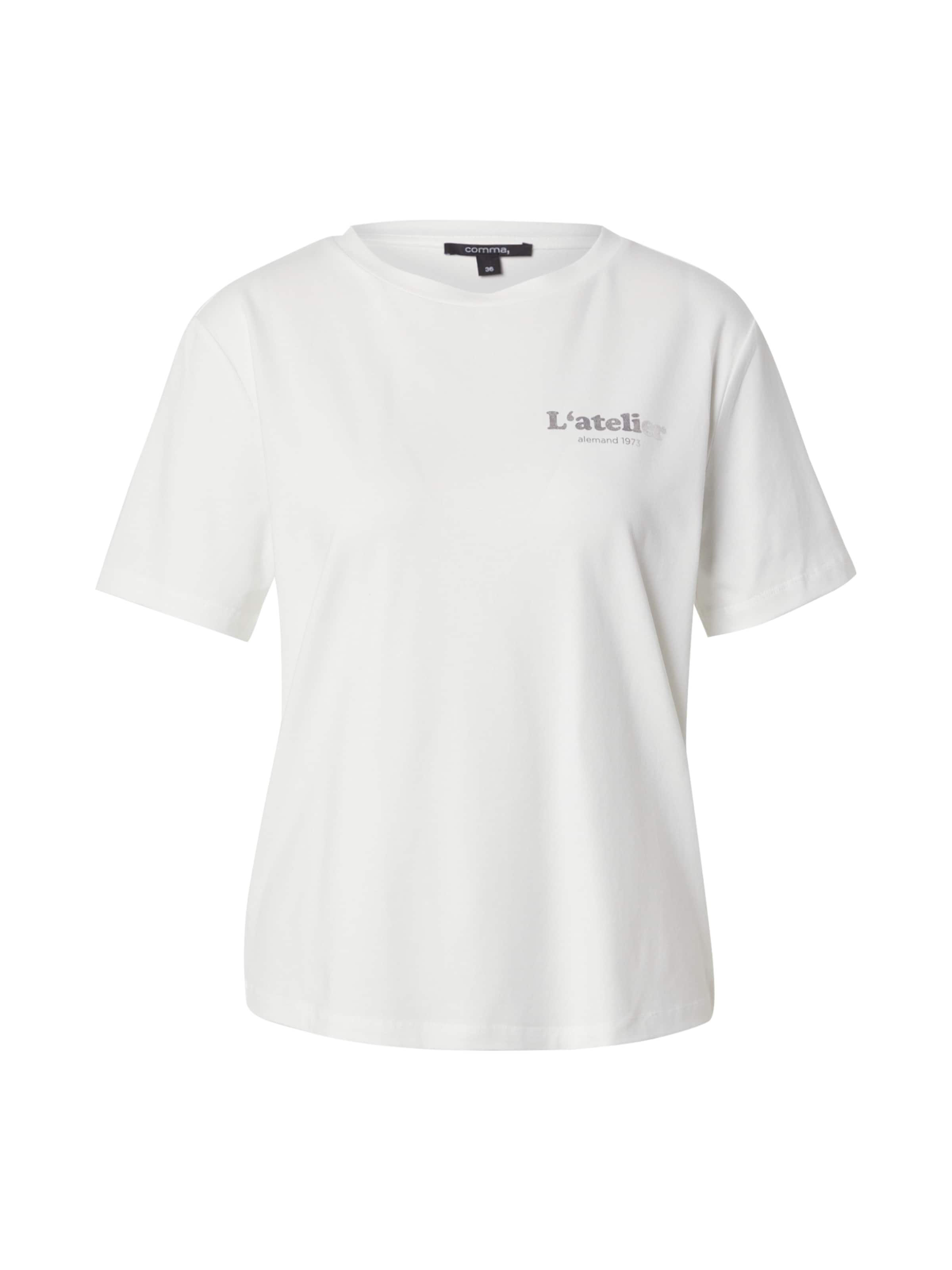 COMMA Shirt in White: front