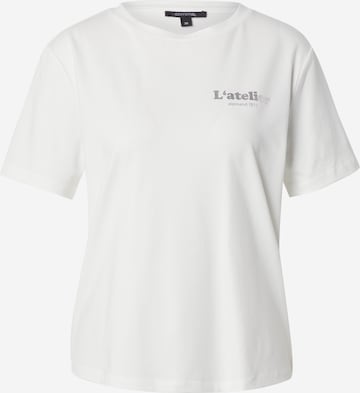 balts COMMA T-Krekls: no priekšpuses