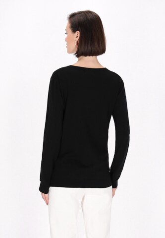 Cardigan 'Classic Look' Usha en noir