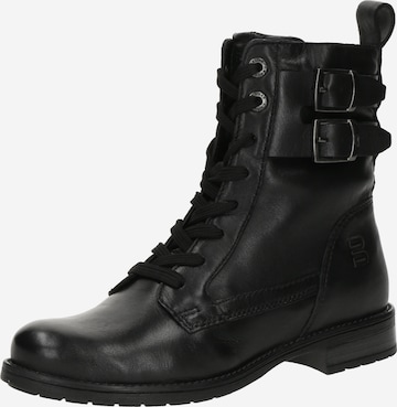 Ghete cu șireturi 'Ronja I' de la TT. BAGATT pe negru: față