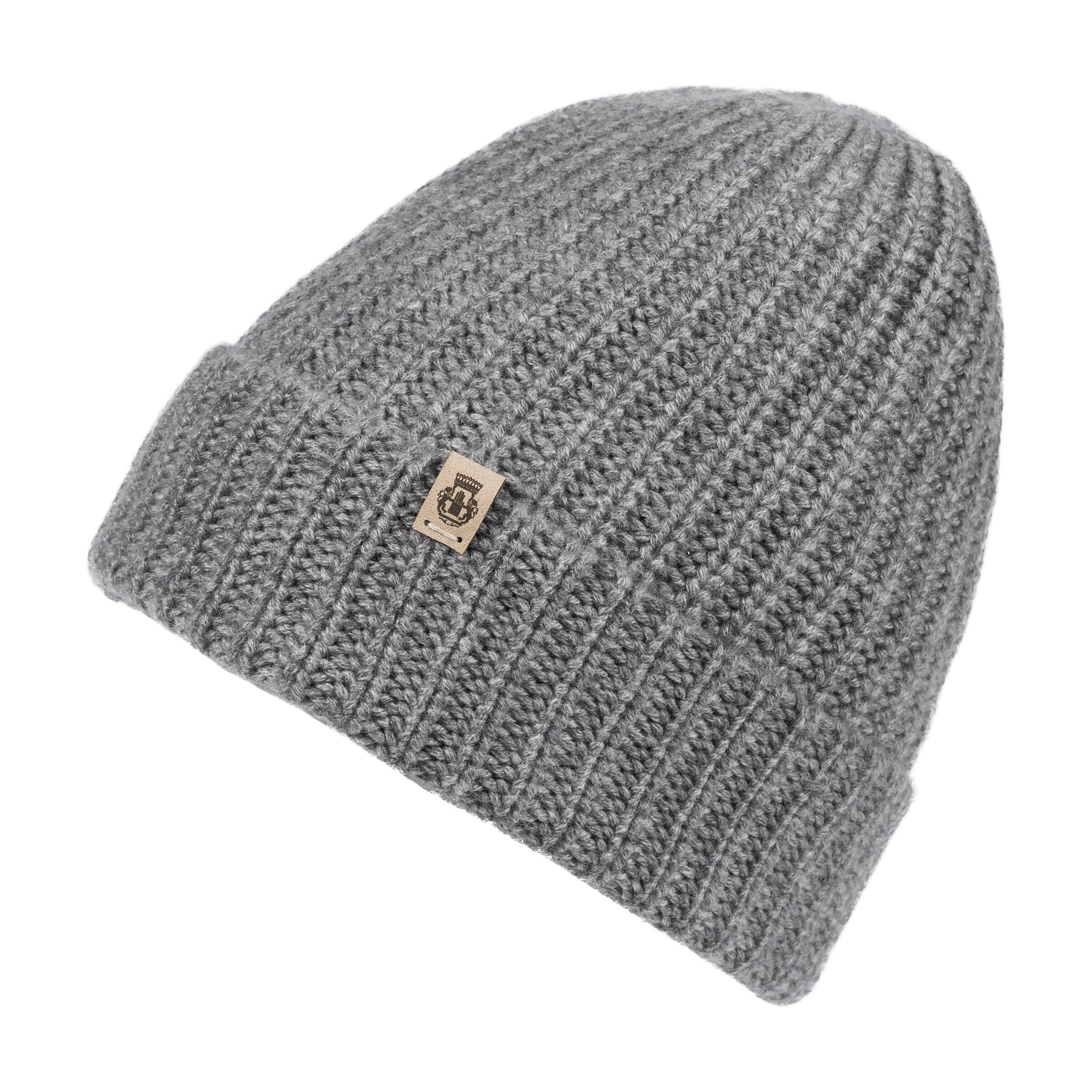 Roeckl Beanie 'PURE CASHMERE' in Grey: front